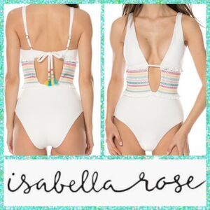 NWT MSRP $160 Isabella Rose One-Piece Swimsuit Women's Size Medium